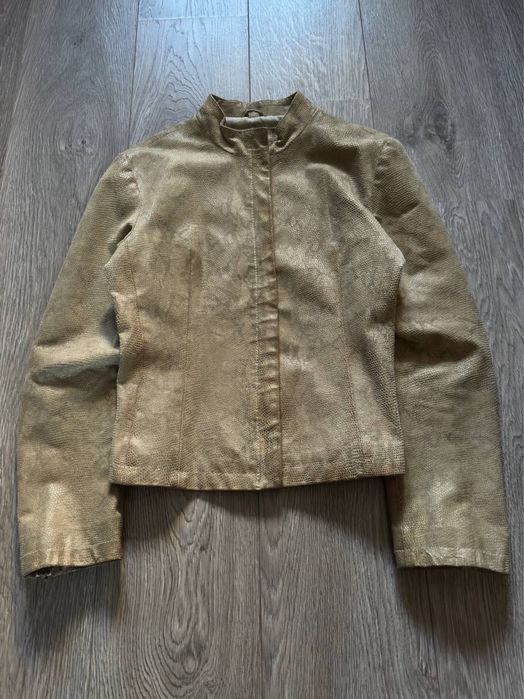 Tgk devisegff ERD Enpfants Riches Deprimes кожанка из кожи змеи патерн