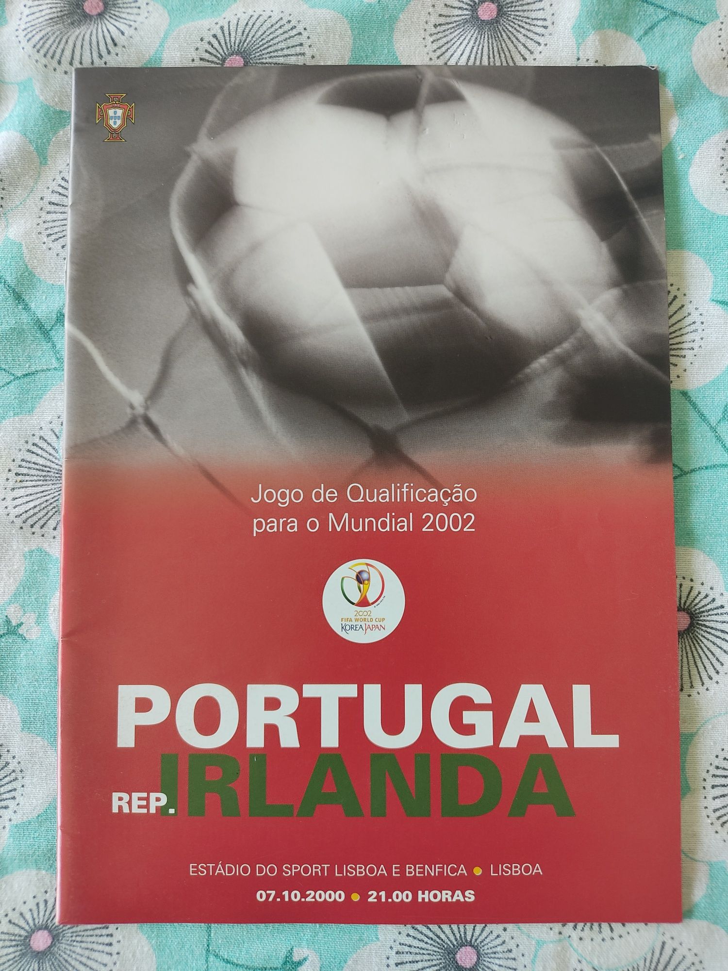 Programa oficial Portugal Irlanda 2000