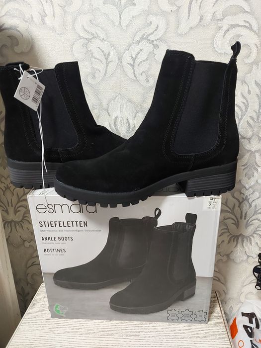 Ботинки замш Германия 41р