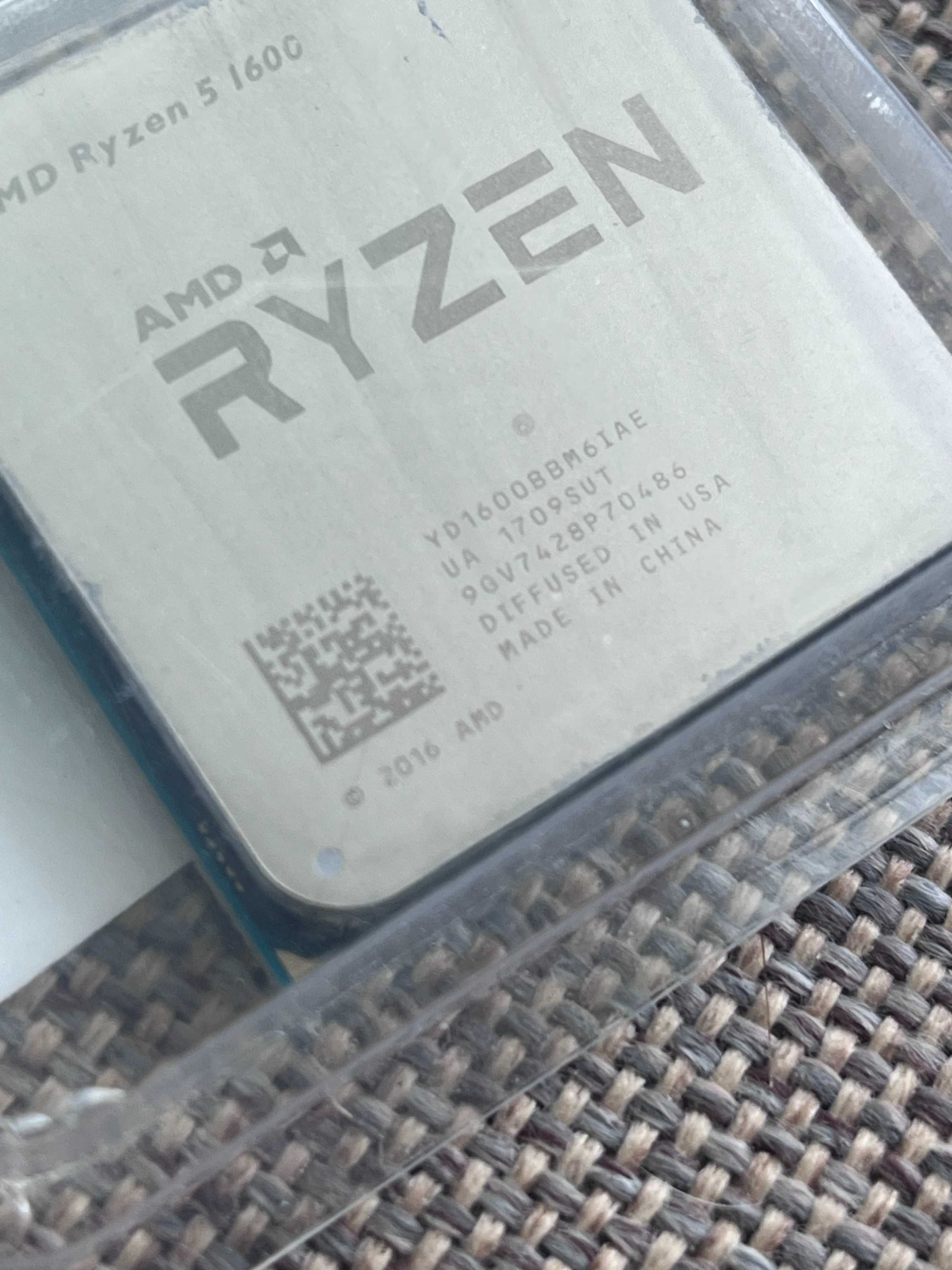 Procesor AMD Ryzen 5 1600, zadbany, chłodzony cieczą, 100% sprawny