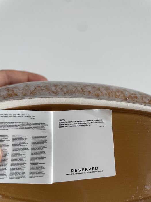 Wazon ceramiczny z dziurkami