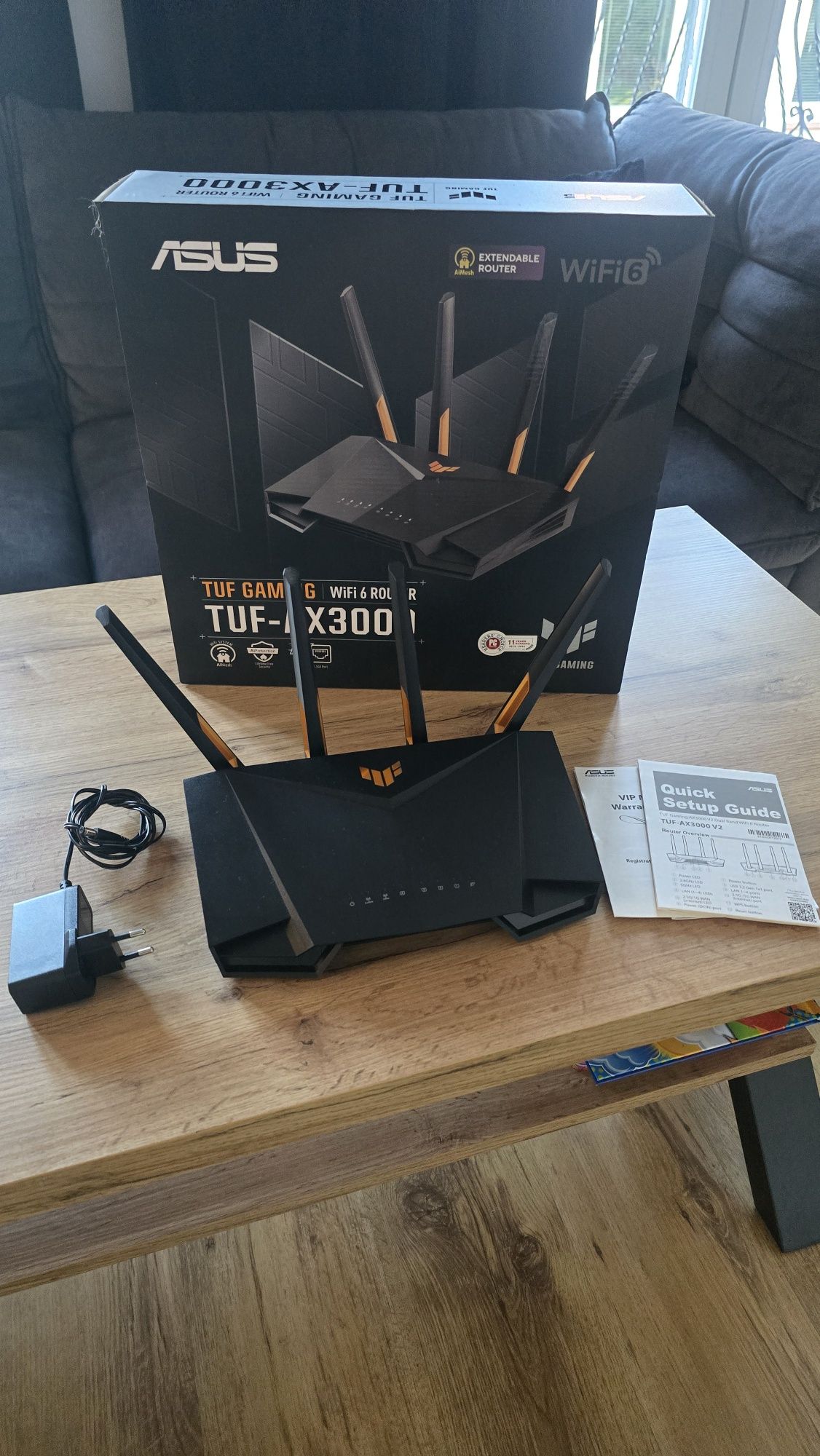 Asus TUF-AX3000. Wifi 6 router