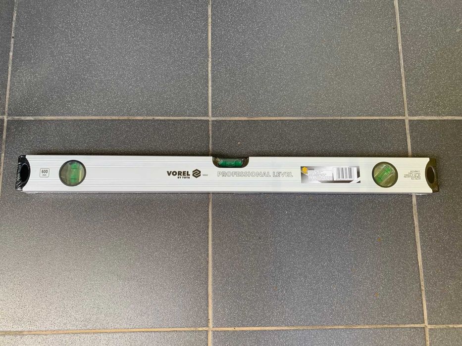Poziomica aluminiowa Vorel 60cm NOWA profesjonalna