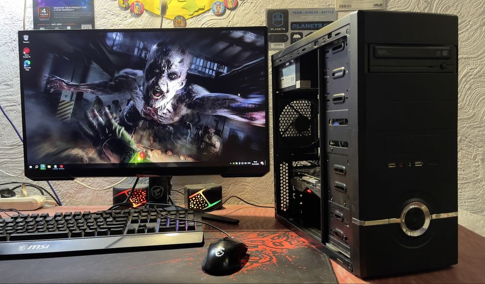 Компьютер/пк/ASUS ROG STRIX 1050ti/i3 6100!