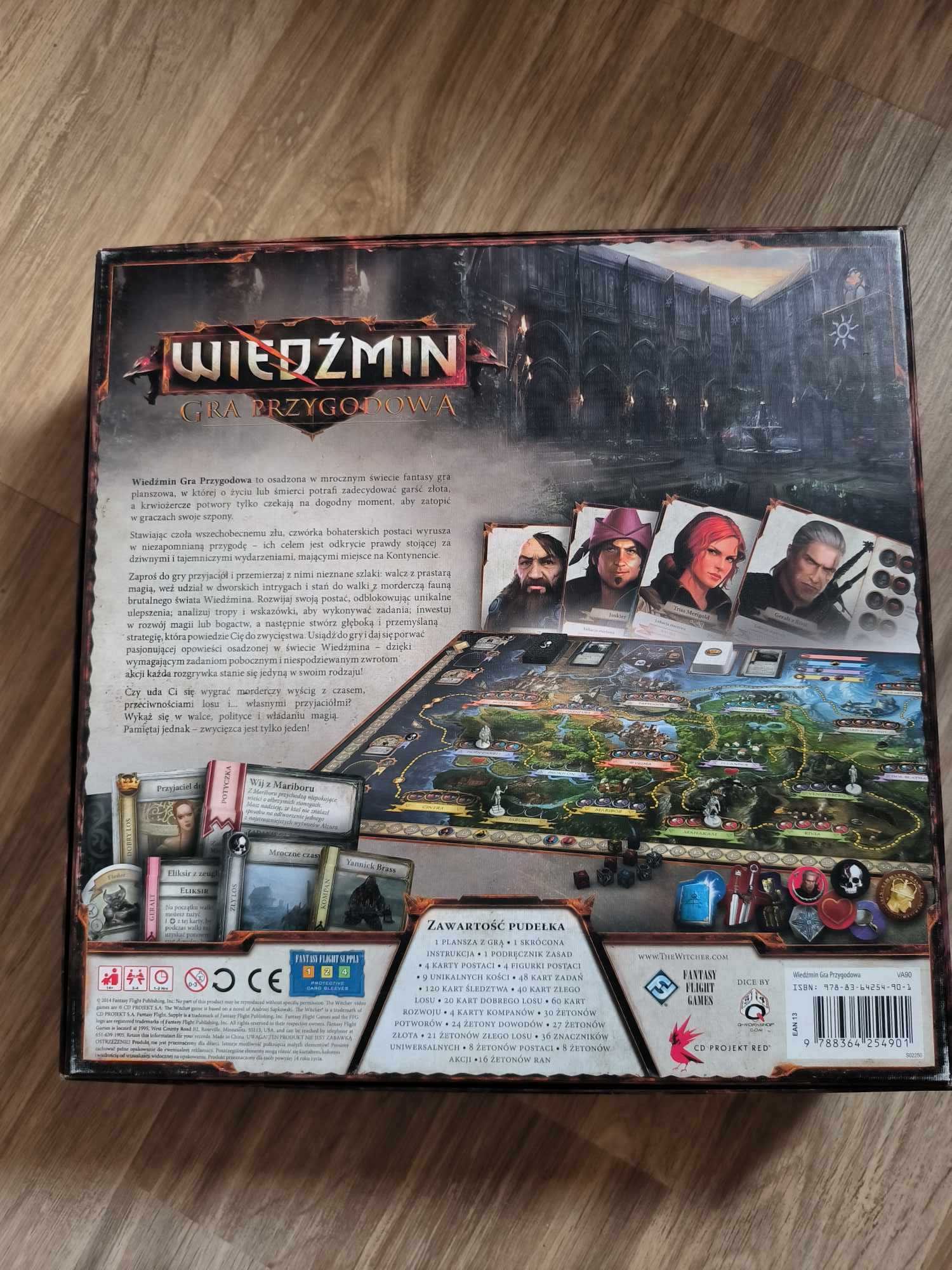 Wiedźmin - Gra Planszowa - Ignacy Trzewiczek CD PROJEKT RED