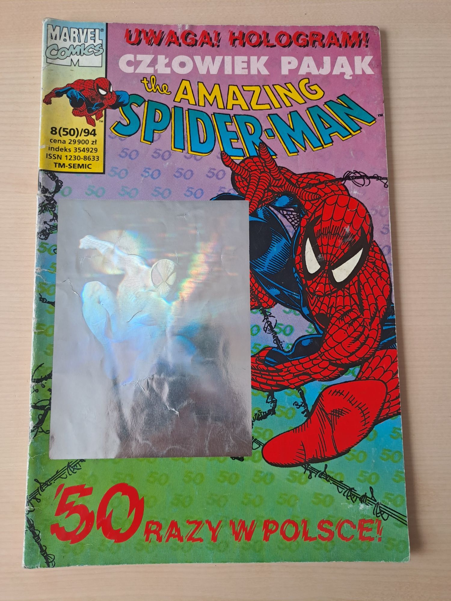 Komiks Spider-Man nr 8/50/94 Marvel Comics