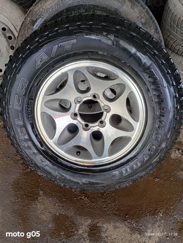 Колесо в сборе Mitsubishi pajero ( enkei) 6*139 7jj