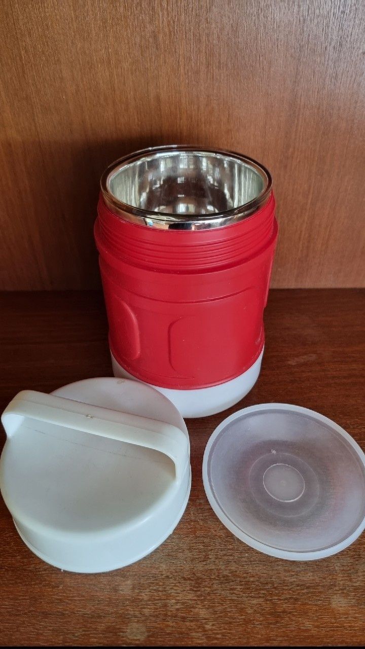 Termos obiadowy PRL 700 ml rekwizyt vintage retro