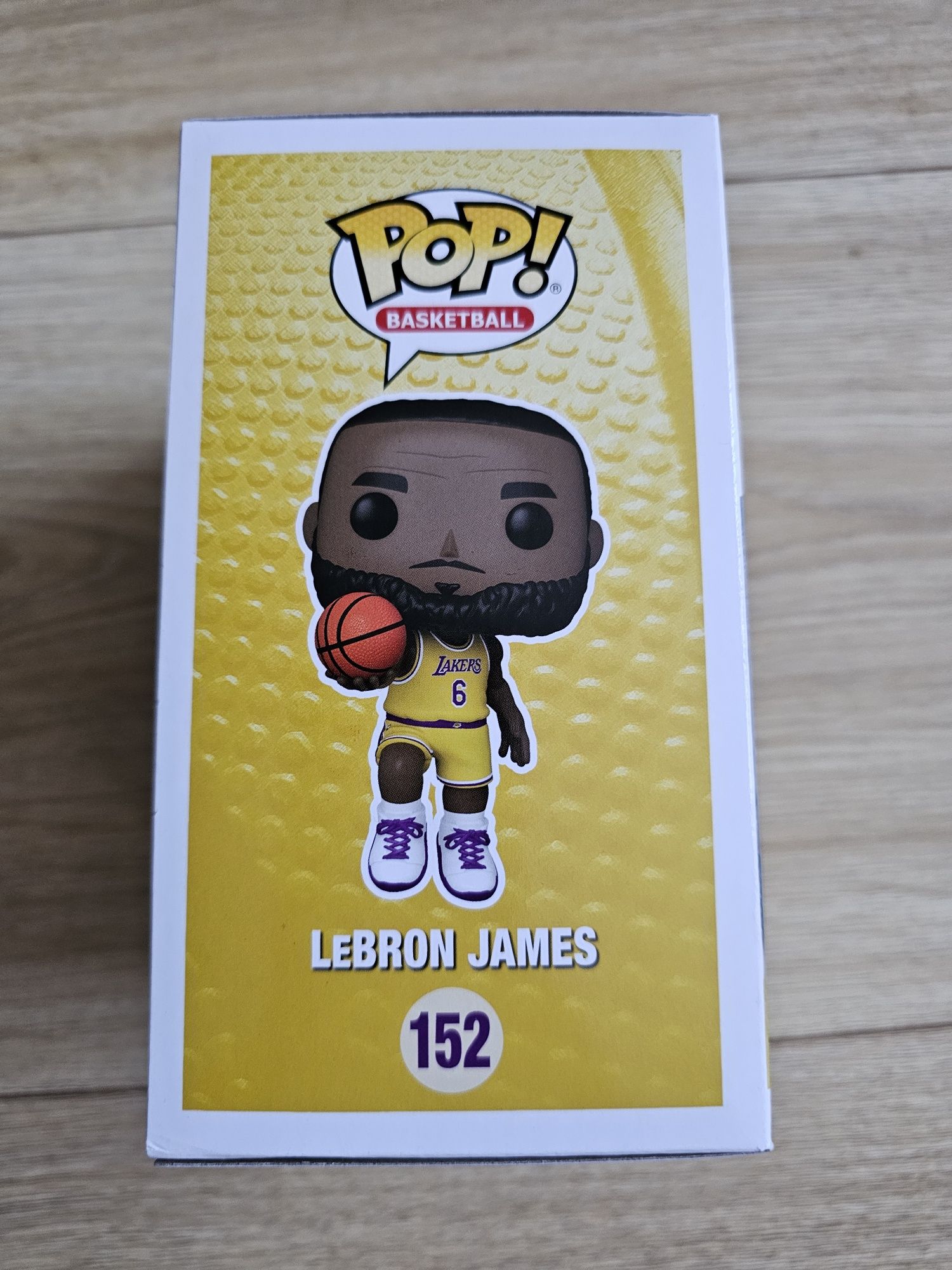 Figurka LeBron James #152 (Los Angeles Lakers) #6 NBA Funko Pop!