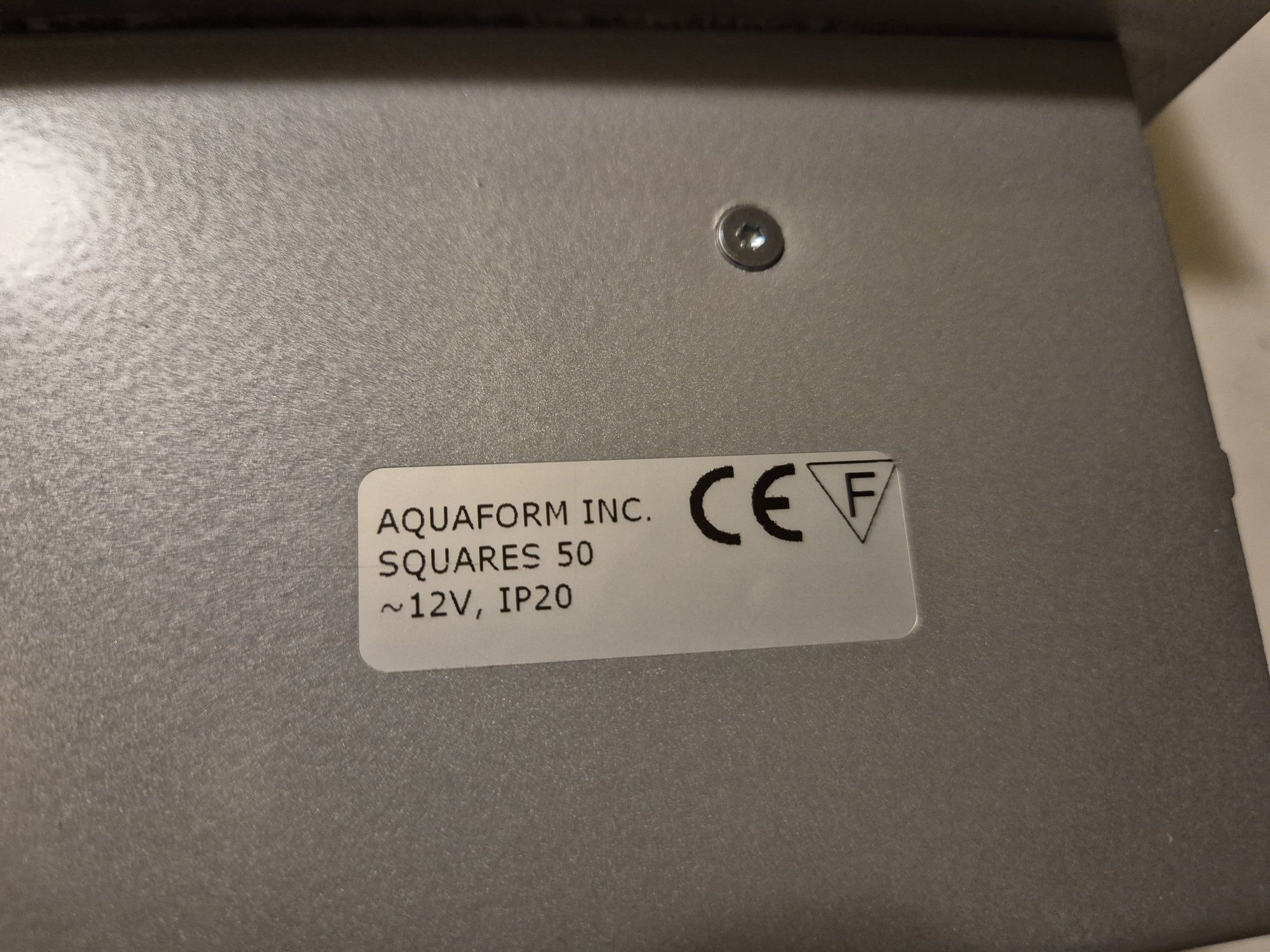 3 Lampy Aquaform SQUARES 50x2 12V oprawa wpuszczana