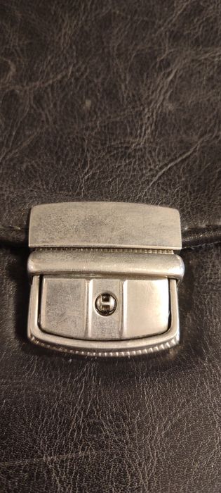 Duża teczka , aktówka Vintage PRL