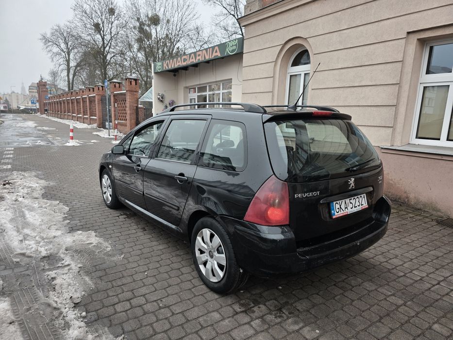 Peugeot 307 Sw 1.6 Hdi 2008r Duża Navi Zadbana