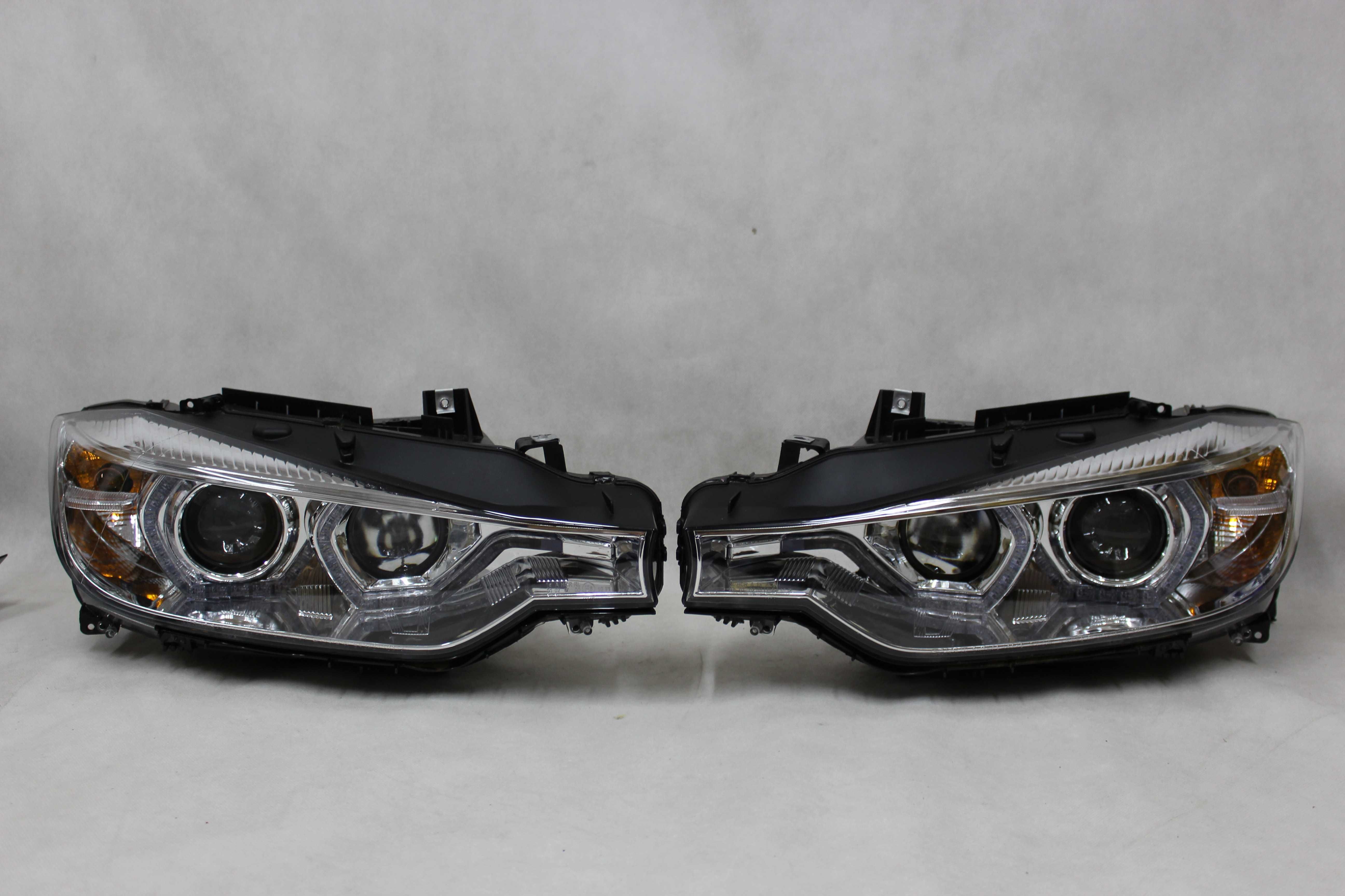 Lampy Reflektory przednie przód BMW F30 11-15 LED Xenon RINGI IGŁA!