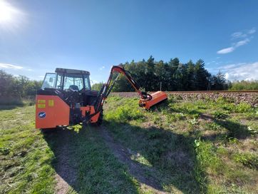 Kosiarka Bijakowa Na Wysięgniku 6M Głowica 130cm Darmowe Szkolenie