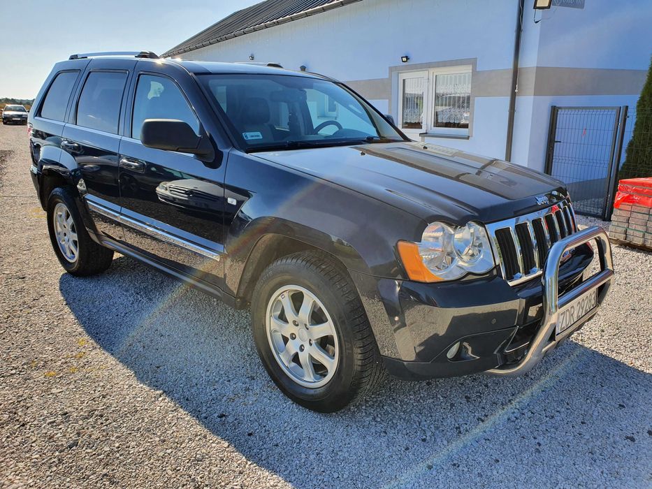 Jeep Grand Cherokee 3.0 CRD Skóra Klima Kamera Serwisowany Zamiana BDB