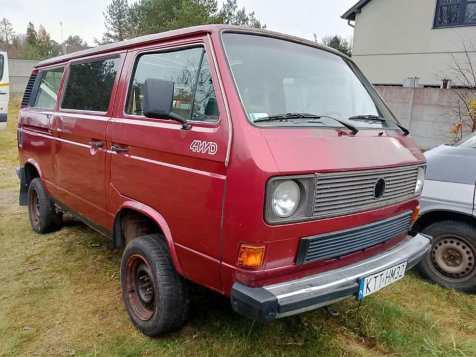 VW T3 Syncro 1.9 TDI uszkodzony multivan vanagon caravella