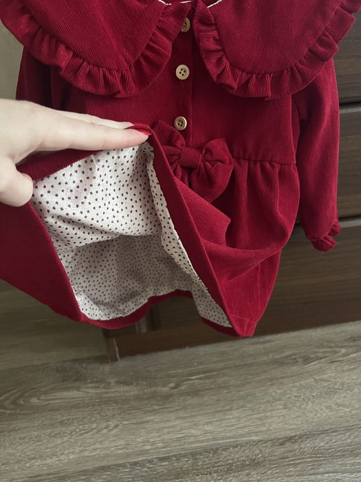 Сукня червона 86-92