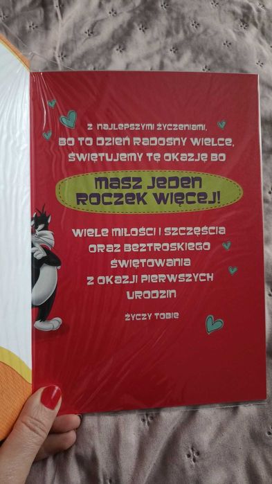 Kartka na 1 urodziny