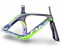 Rama Rowerowa Aero Triathlon Tt Fuji D6 1.0 Rh Rozmiar 56Cm + Hamulce