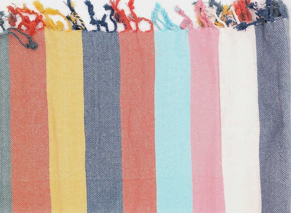 Ręcznik plażowy hammam koc na plażę kocyk boho ręczniki pareo