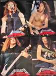 Plakat METALLICA z 1991 roku - każdy członek zespołu oddzielnie