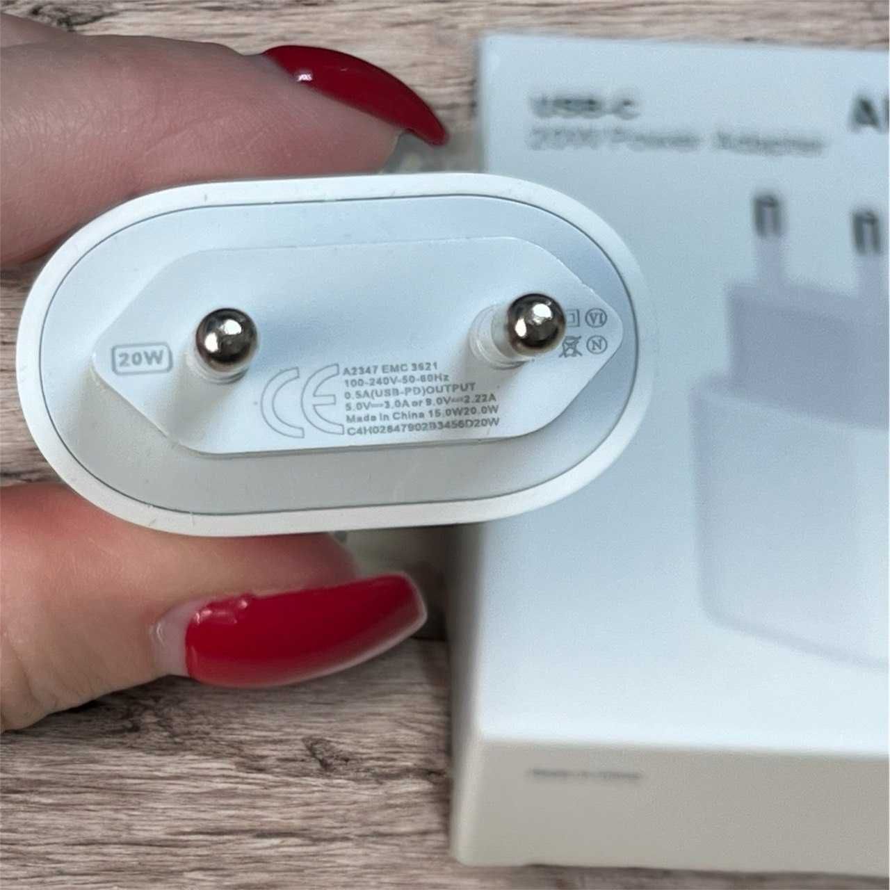 Адаптер USB-C 20W для iPhone, Блок живлення для Айфона 20 Вт РОЗПРОДАЖ