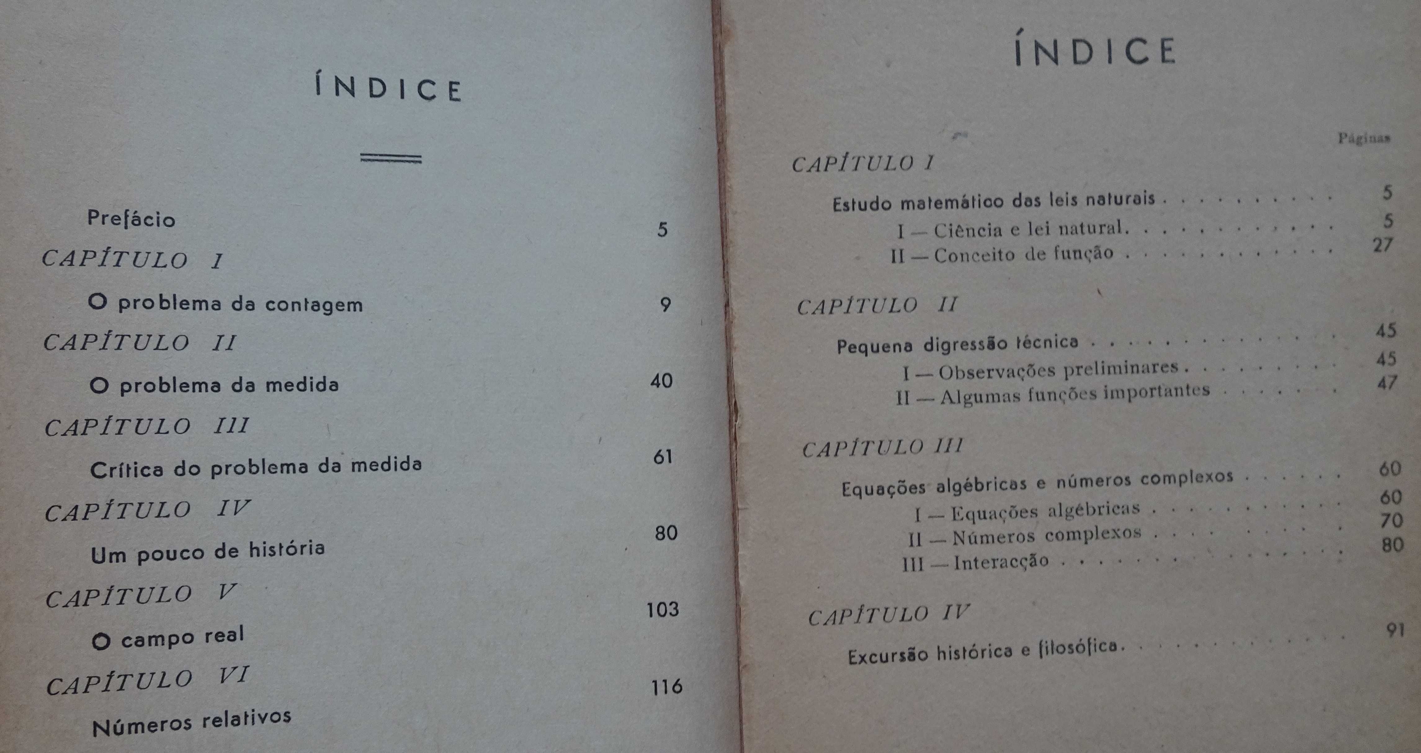 Conceitos Fundamentais da Matemática de Bento de Jesus Caraça