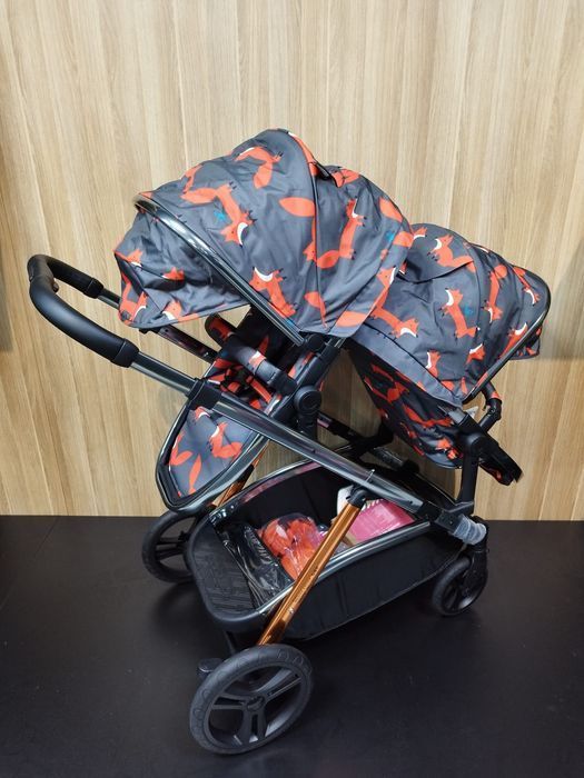 Cosatto WOW XL Fox ostatnia sztuka super rabat!!! Wózek podwójny