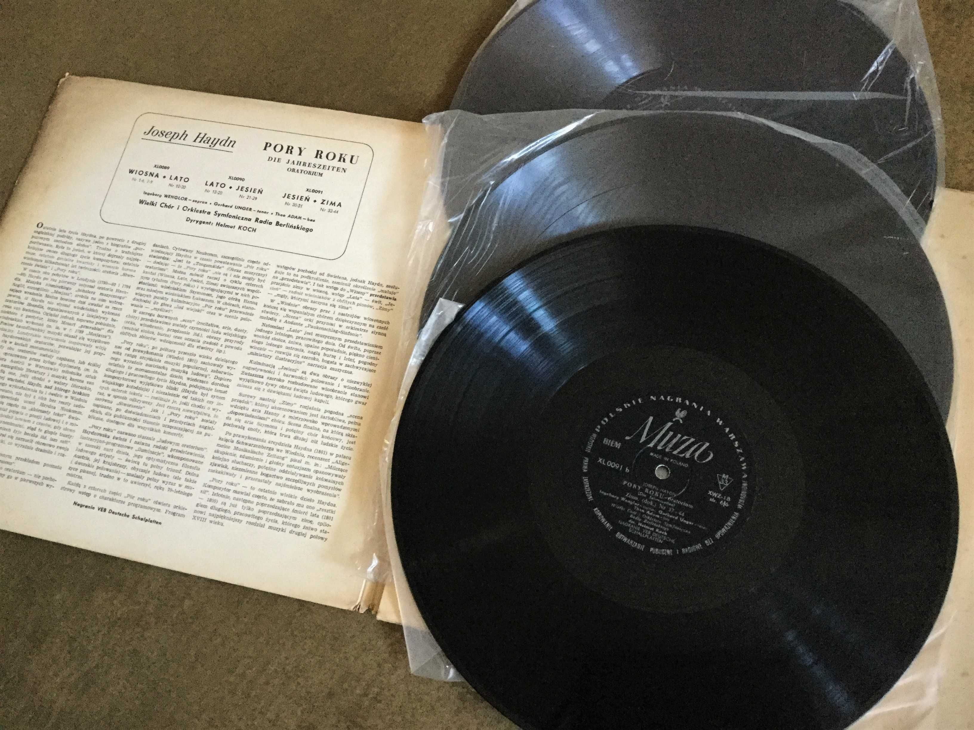 Haydn - Pory Roku 3LP BOX Winyl  Klasyka