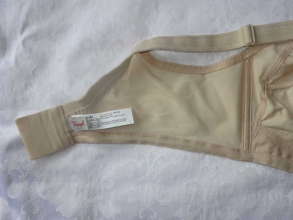 TRIUMPH Doreen biustonosz cielisty beżowy ivory OKAZJA jak nowy 100G