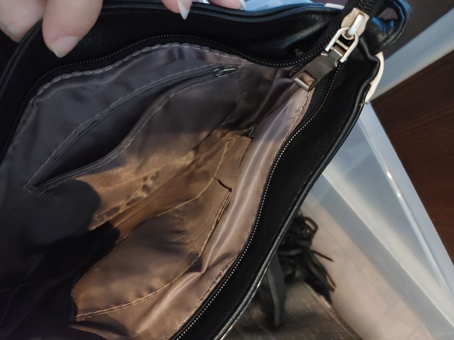 Torebki czarna i ruda