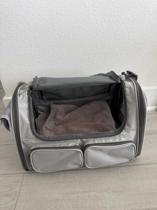 Torba transportowa transporter dla psa kota do samolotu