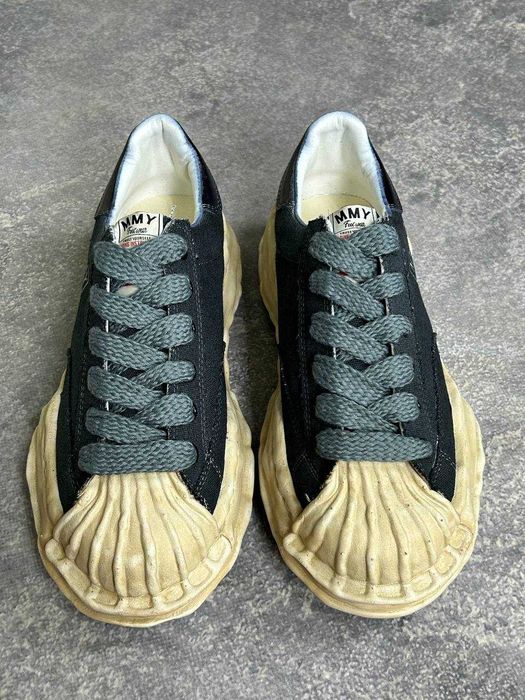 Кеди MMY Blakey Maison Mihara Yasuhiro сині сірі кеды синие кроссовки