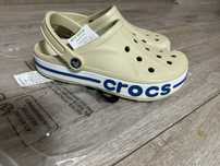 Crocs бежеві з синім 39