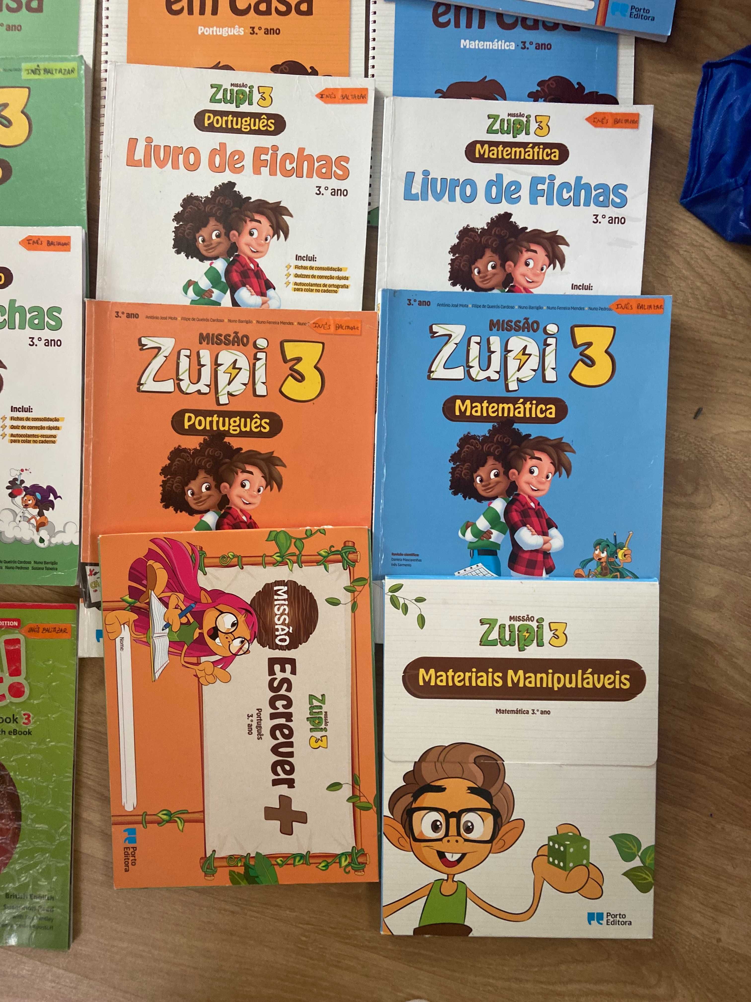 Zupi 3º ano.  Guess What, livros Cambridge