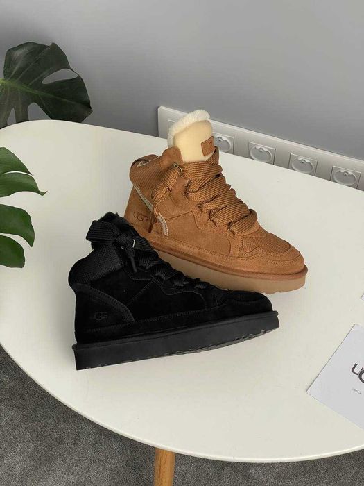 Уггі UGG Highmel Sneaker Black Угг високі 2 кольори (36-41)