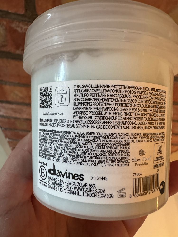 Davines Minu szampon + odżywka