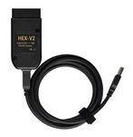 Автосканер HEX-V2 VCDS 22.3.1 RUS + збірник кодів у подарунок