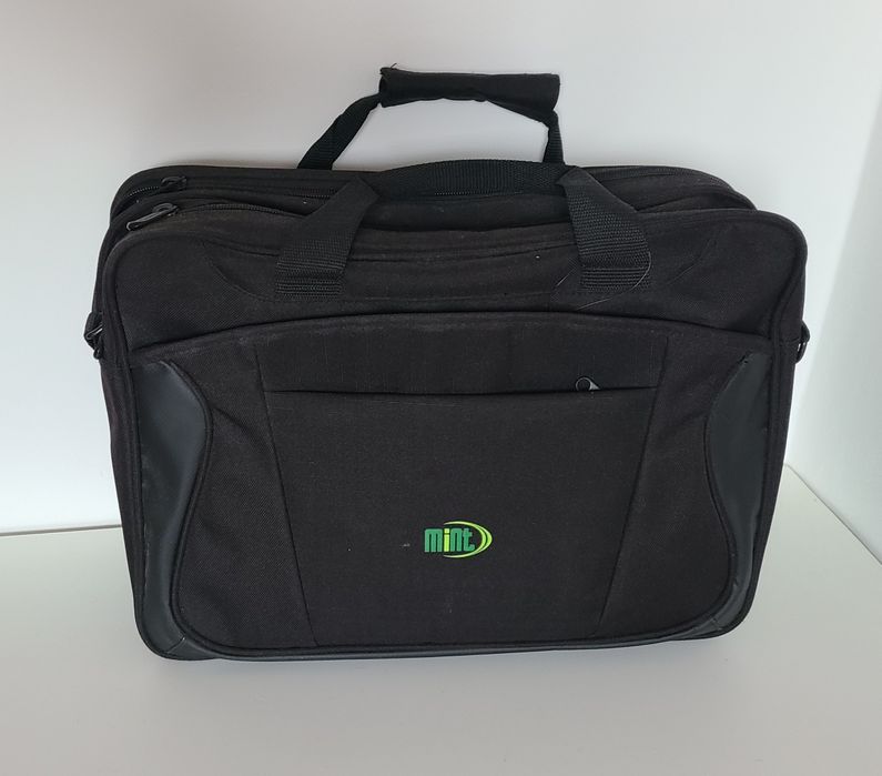 Dwukomorowa torba na laptopa