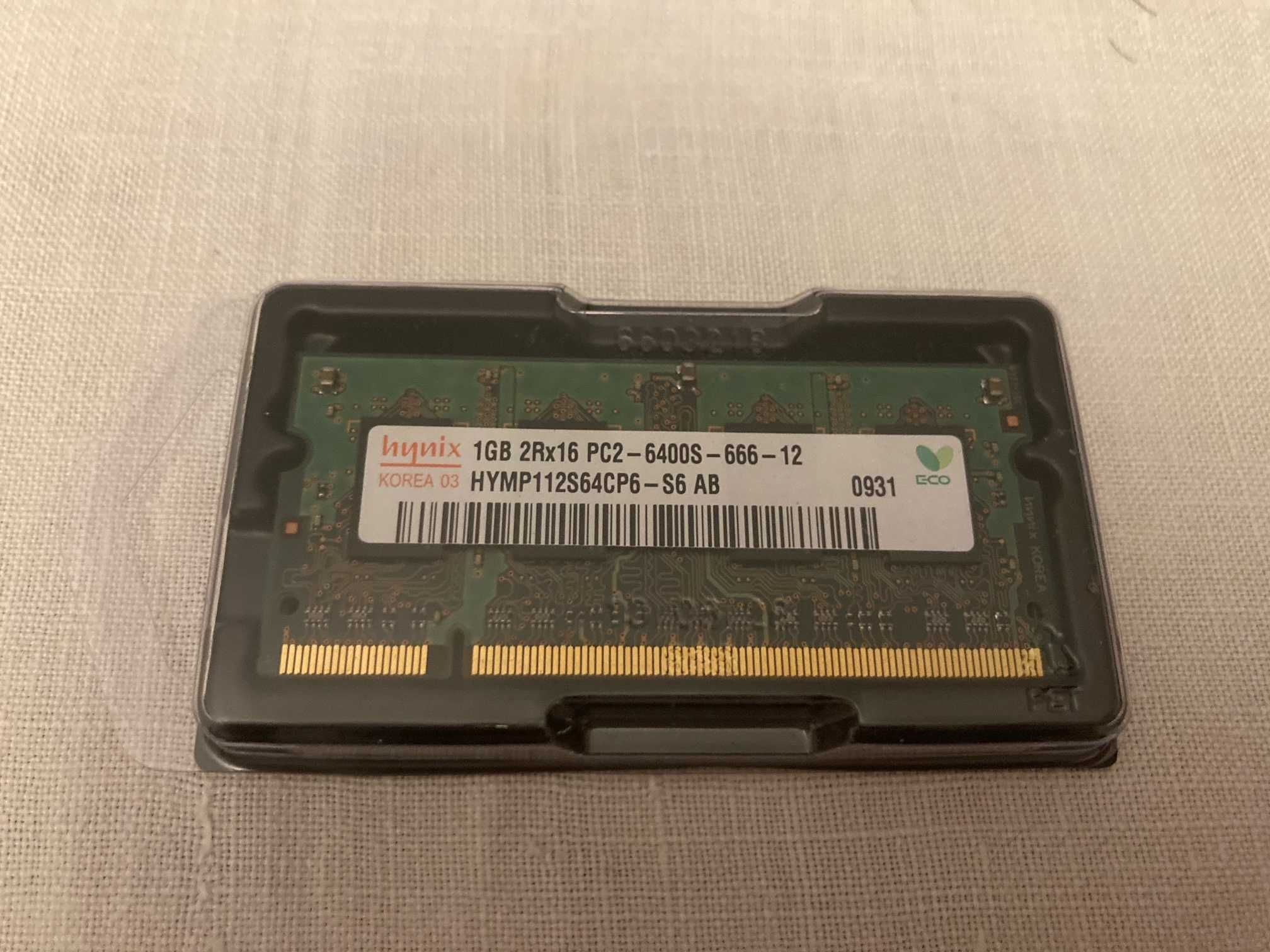 Memória RAM Hynix 1GB R2x16 PC2 6400s 800mhz