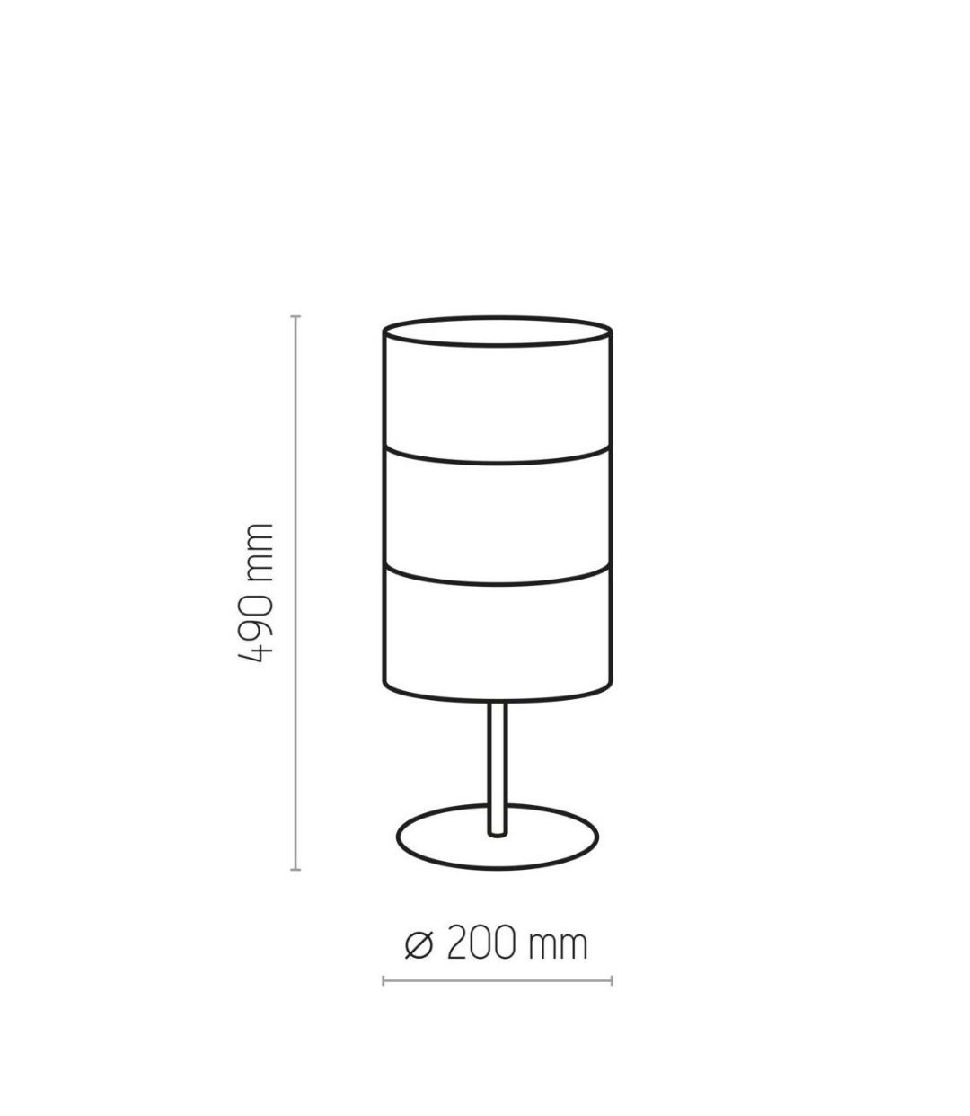 Lampa/ lampka nocna stołowa czarna złota