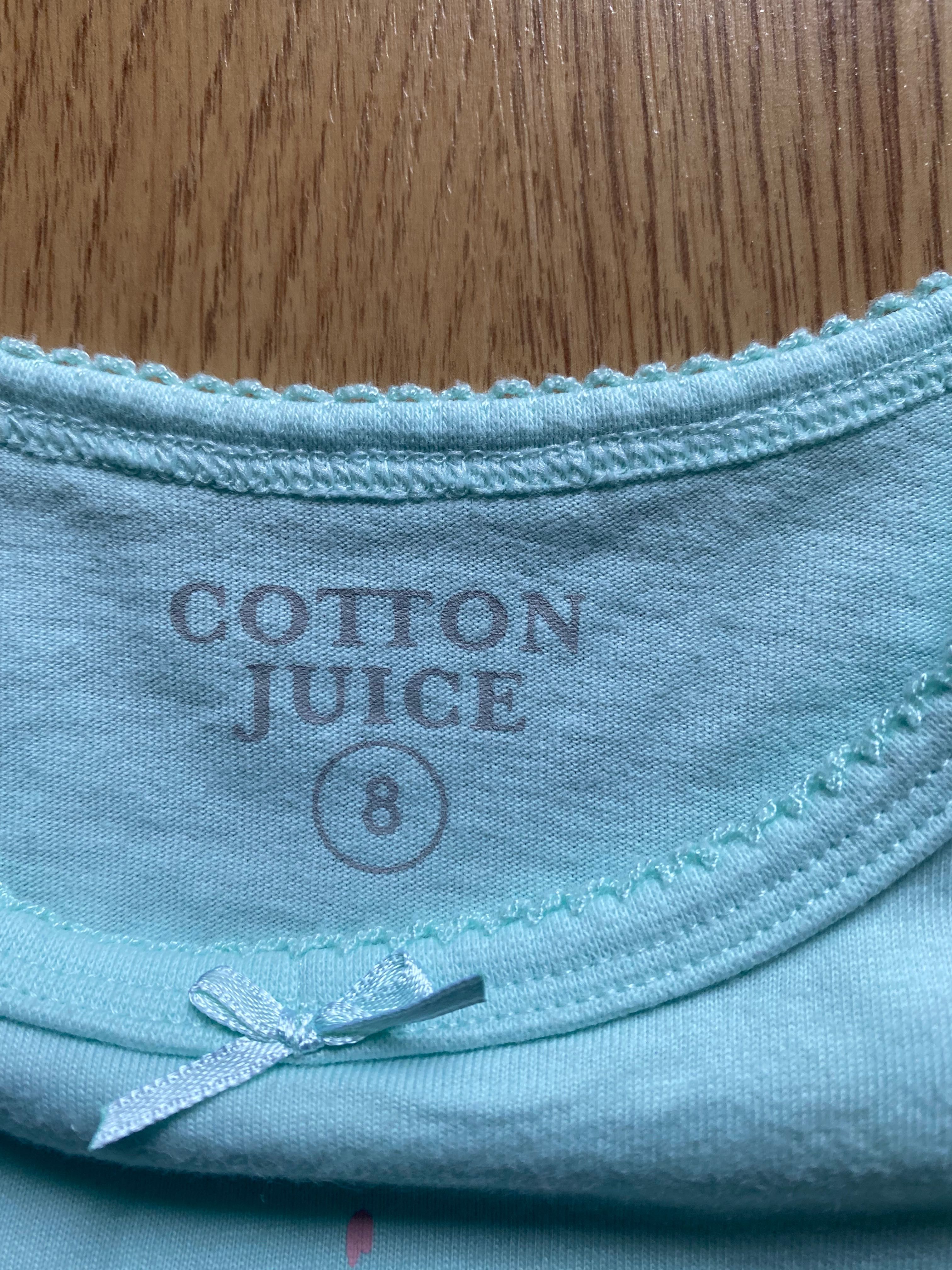 Pijama Cotton Juice 8 anos unicórnio