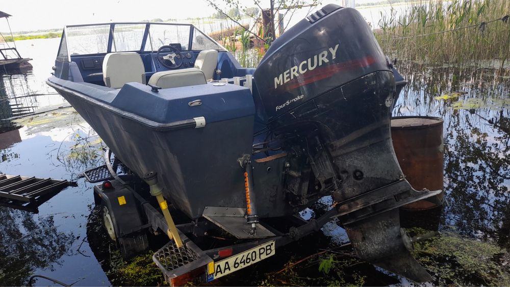 Катер Темп mercury 75