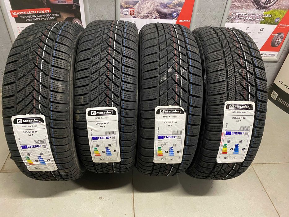 205/55R16 Matador Nordicca MP93 Nowe opony zimowe 2025!