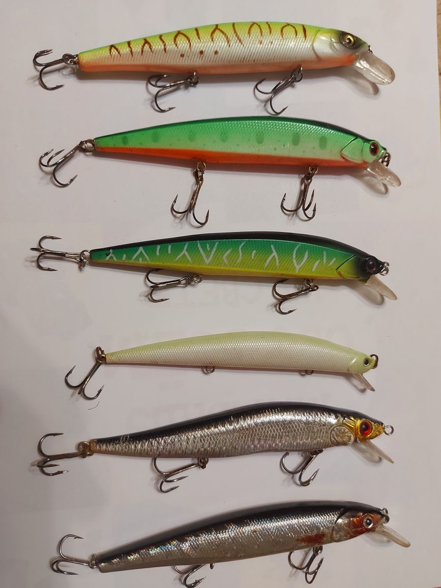 Продам воблера Plus One Minnow Pro Produced By BEARKING,и много чего