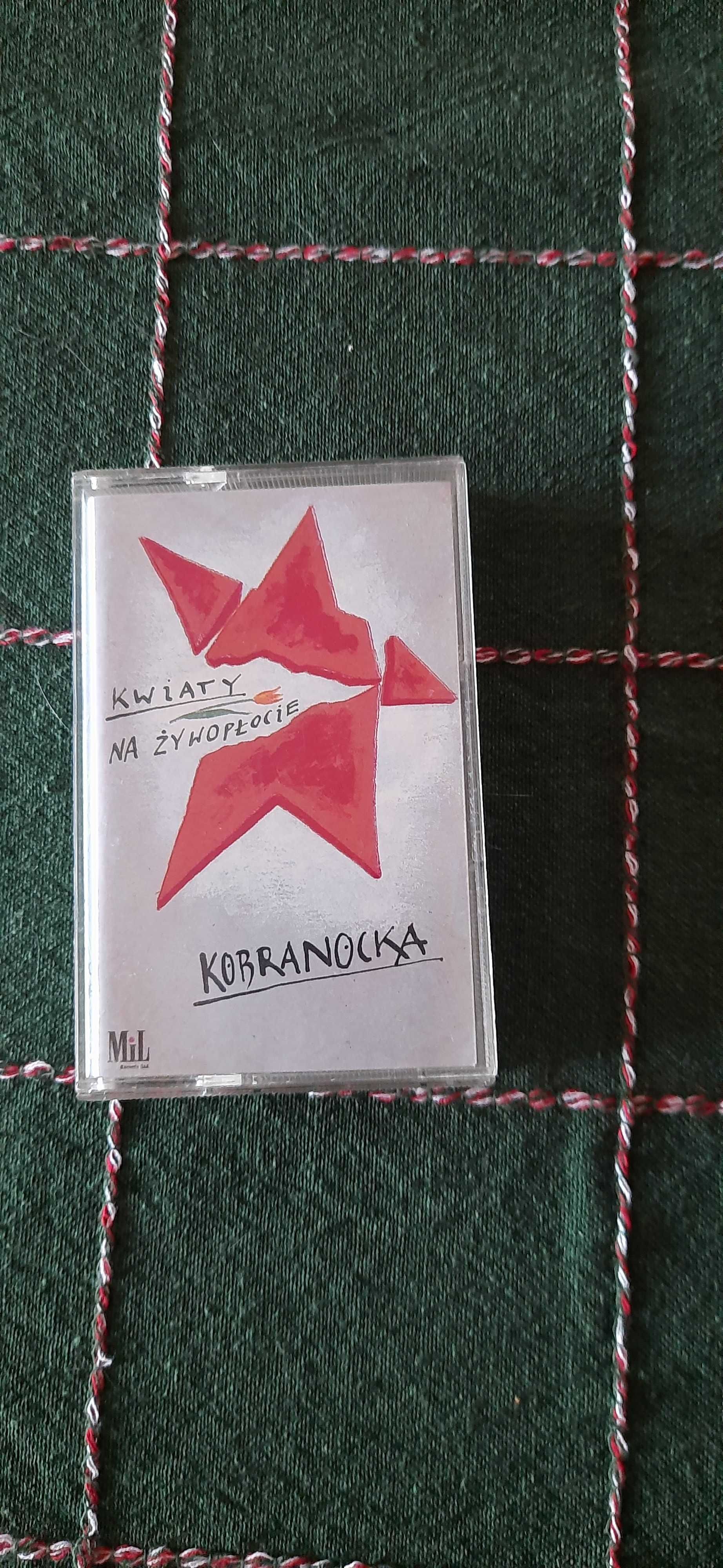Kaseta audio zespołu Kobranocka - Kwiaty na żywopłocie