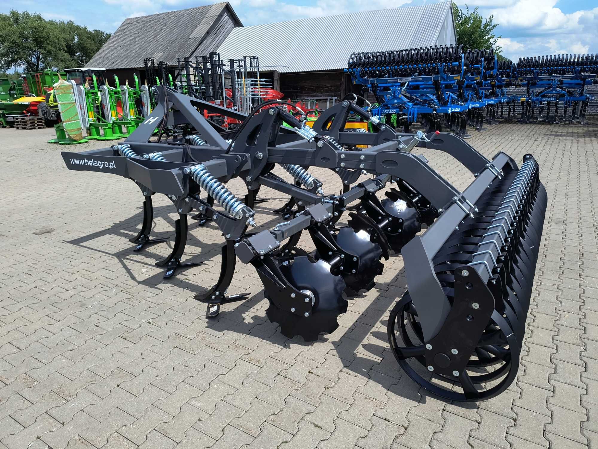Agregat Bezorkowy LANDSTAL Skimmer Podorywkowy Ścierniskowy 2,5m 3m 4m