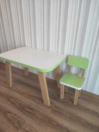 Стіл+ столик (дитячі меблі)