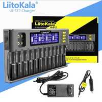 LiitoKala Lii-S12 LCD Battery Charger for Li-ion LiFePO4 Ni-MH Ni-Cd