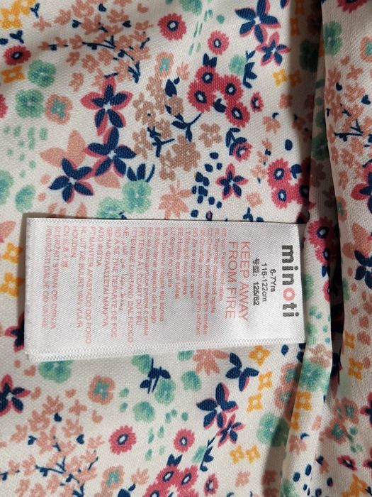 Kurteczka kurtka Minoti baranek 116 - 122 cm śliczna